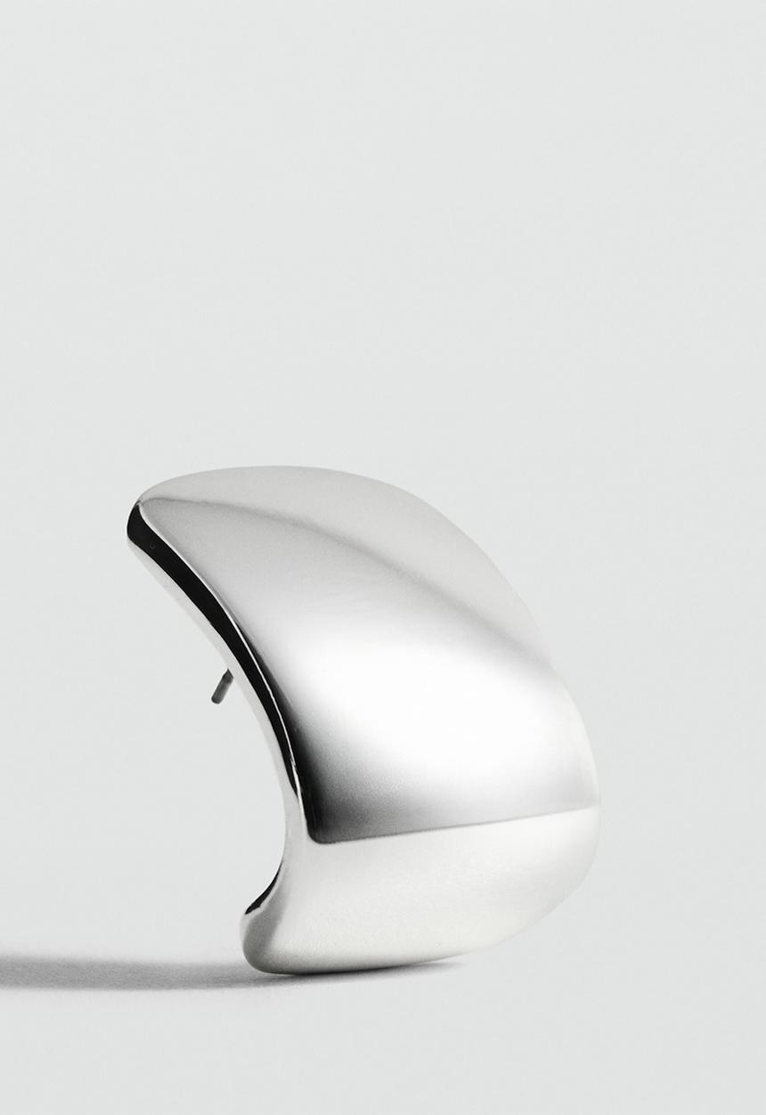 MANGO - Sandra earrings - silver