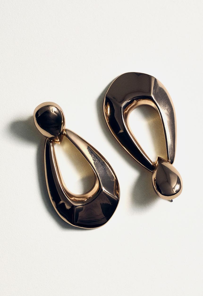 MANGO - Earrings esme - gold