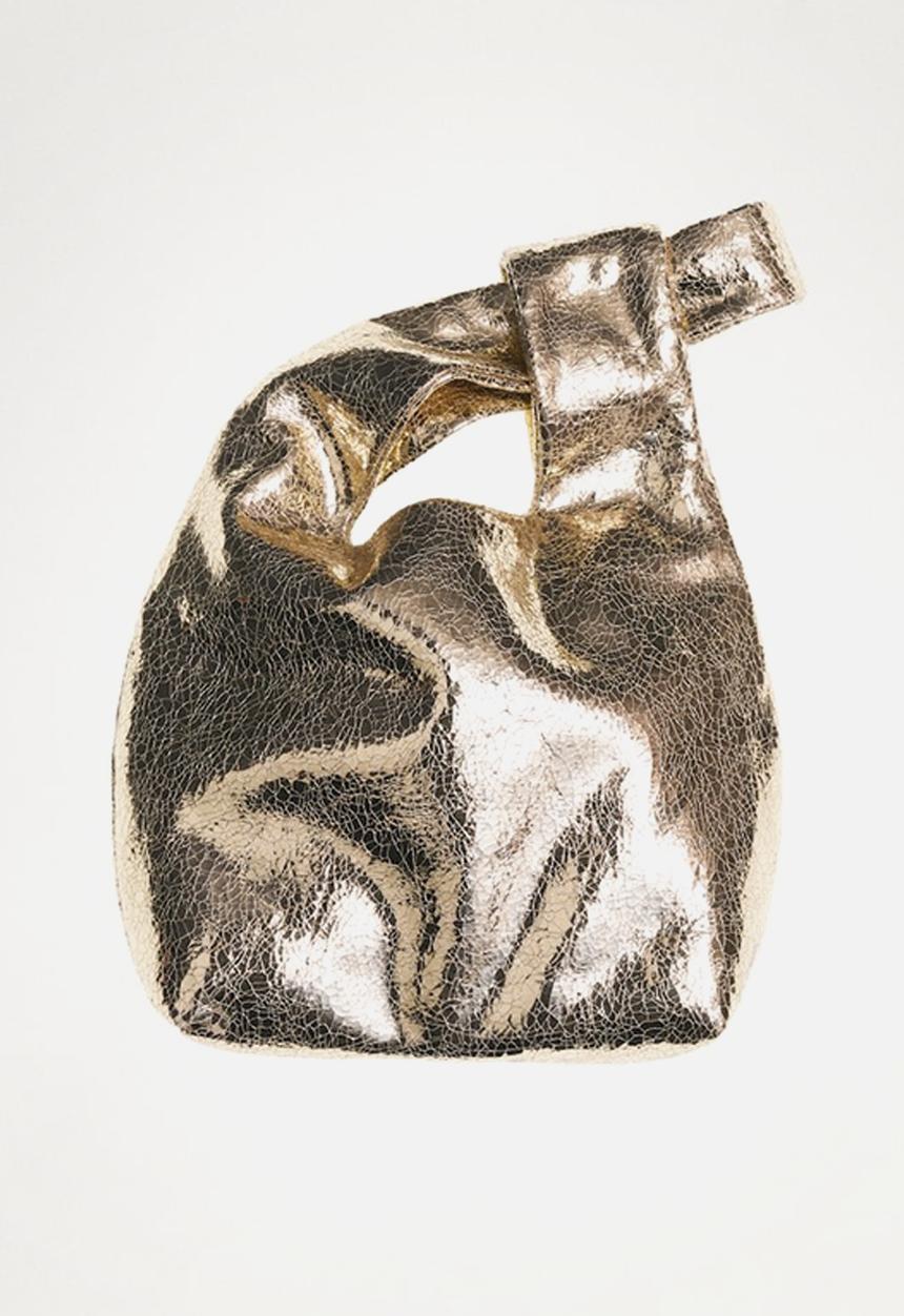 MANGO - Bag mch nit - gold