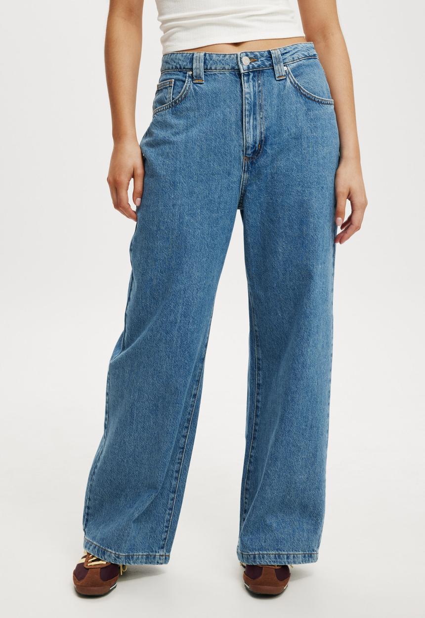 Cotton On - Super Baggy Jean - Sea Blue
