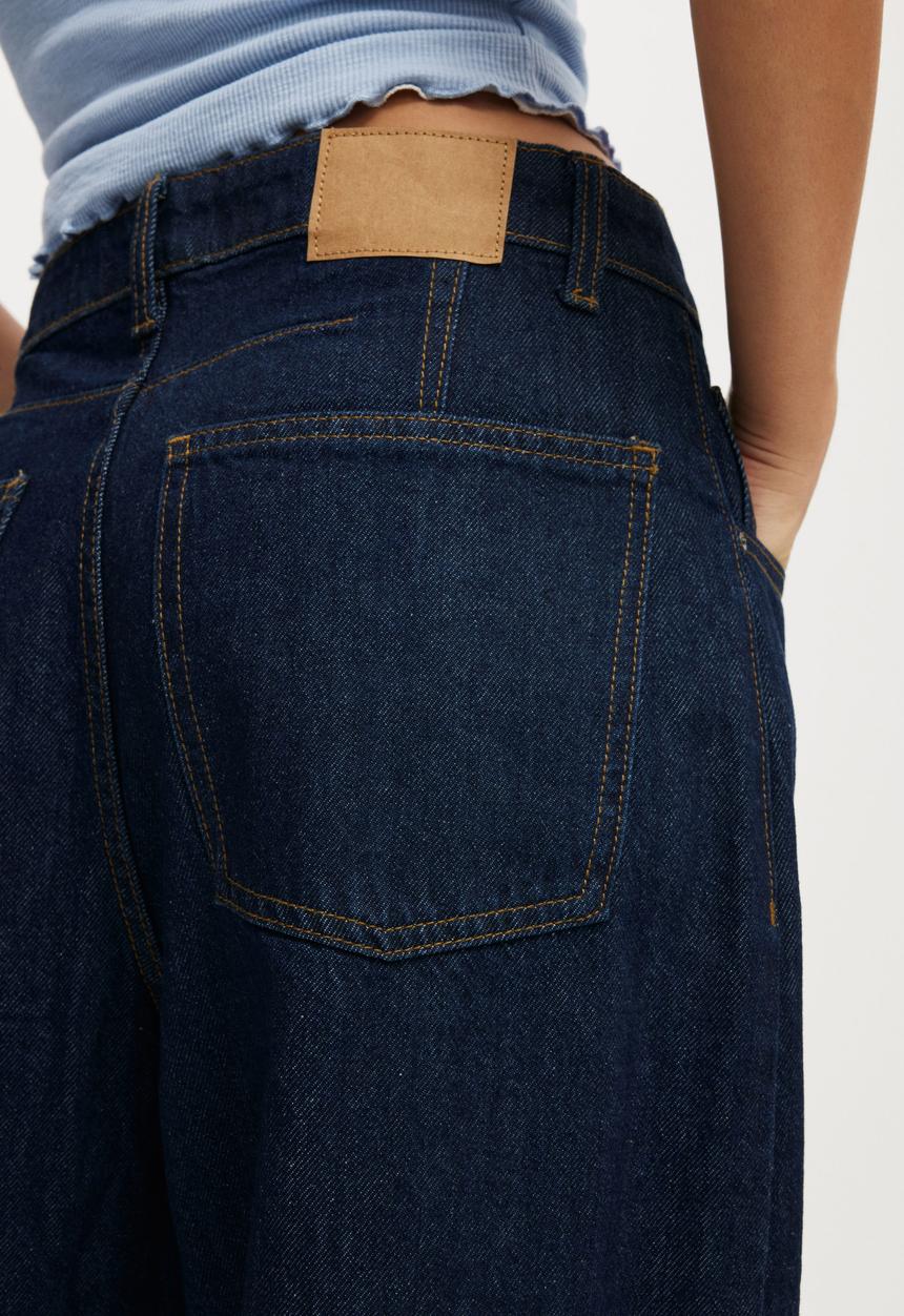 Cotton On - Barrel Jean - Indigo