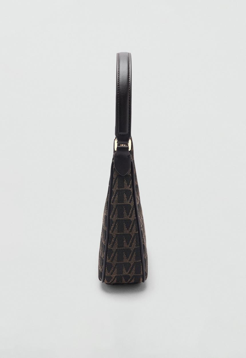 MANGO - Bag m galicia - light brown & black