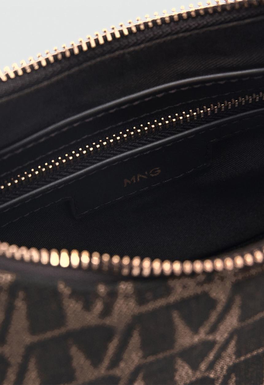 MANGO - Bag m galicia - light brown & black