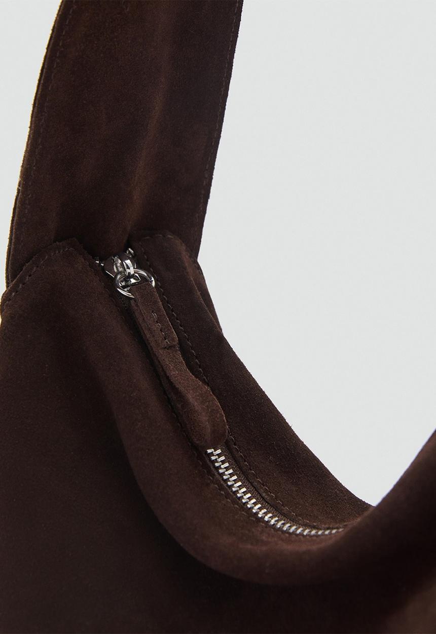MANGO - Bag g piramide - brown