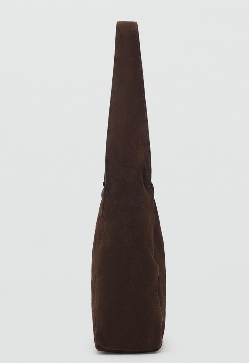 MANGO - Bag g piramide - brown