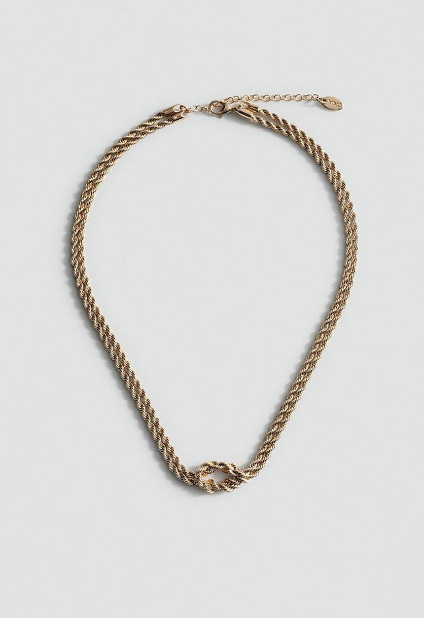 MANGO - Necklace eneas - gold