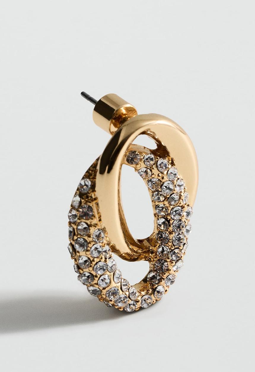 MANGO - Noah earrings - gold