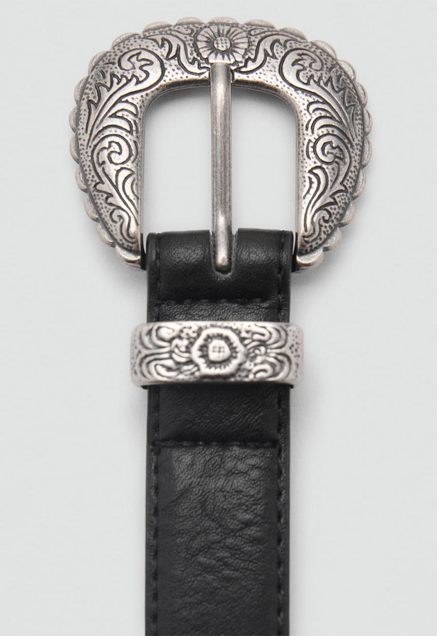 MANGO - Belt nolan - black