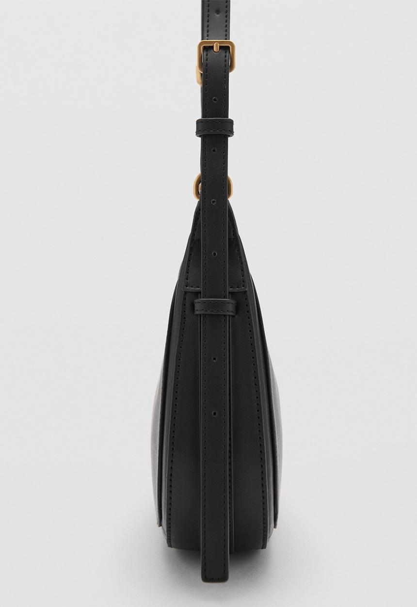 MANGO - Bag m lake - black