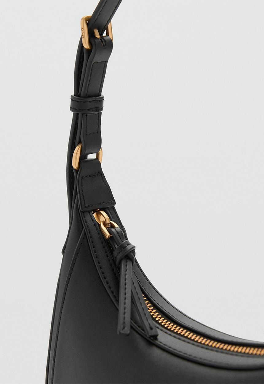 MANGO - Bag m lake - black