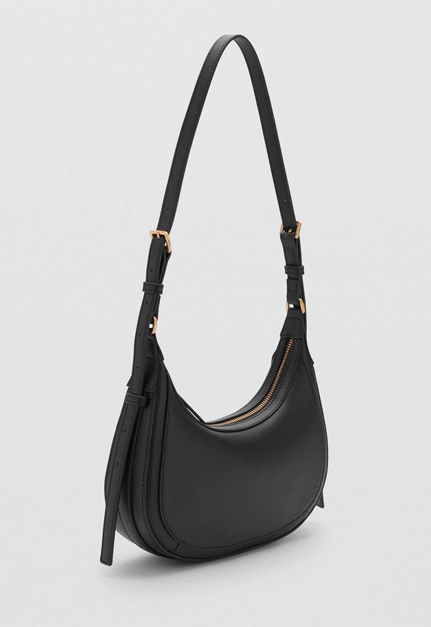 MANGO - Bag m lake - black