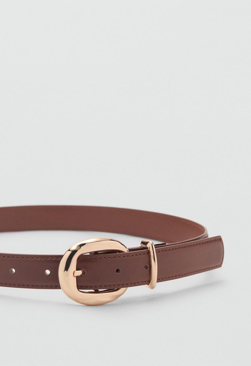 MANGO - Belt lola - brown