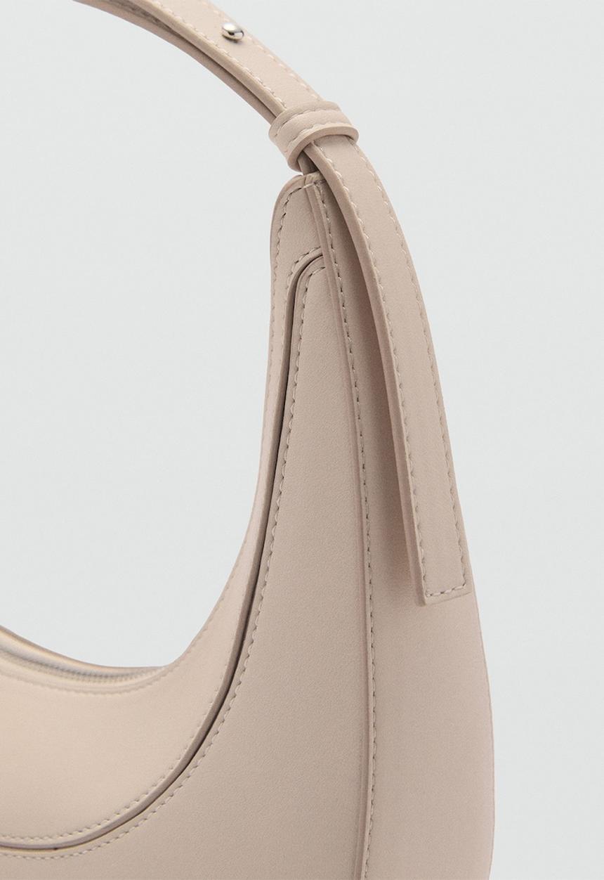 MANGO - Bag m moon - off white
