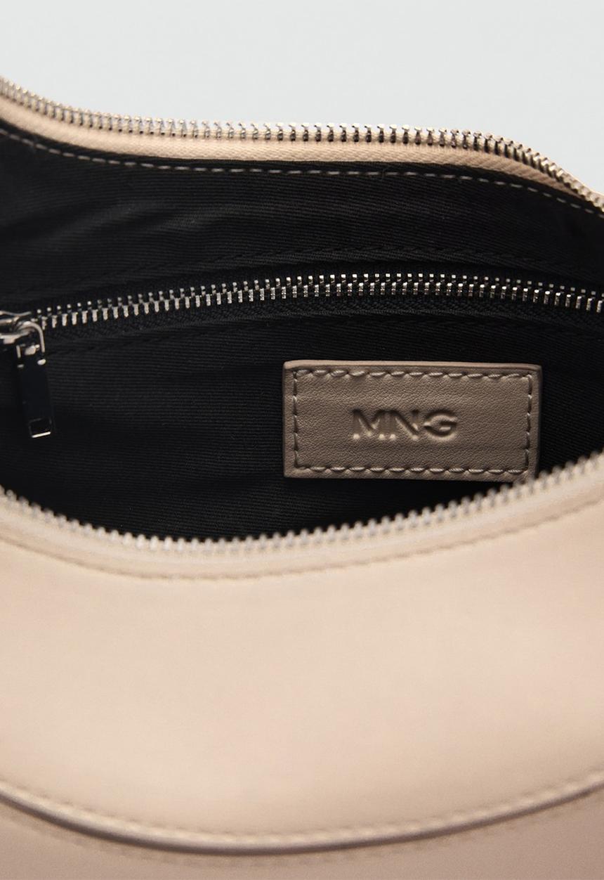 MANGO - Bag m moon - off white