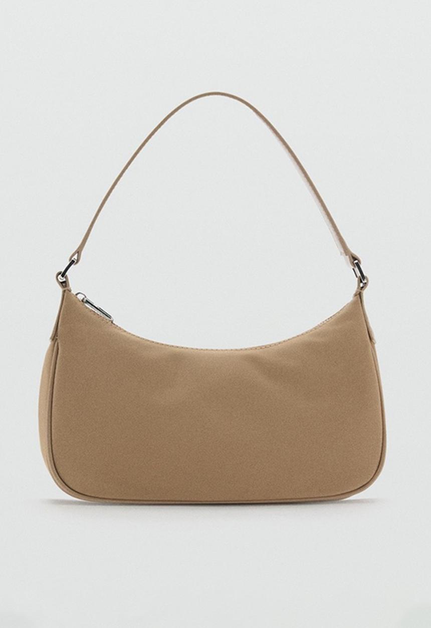 MANGO - Bag m poma - beige