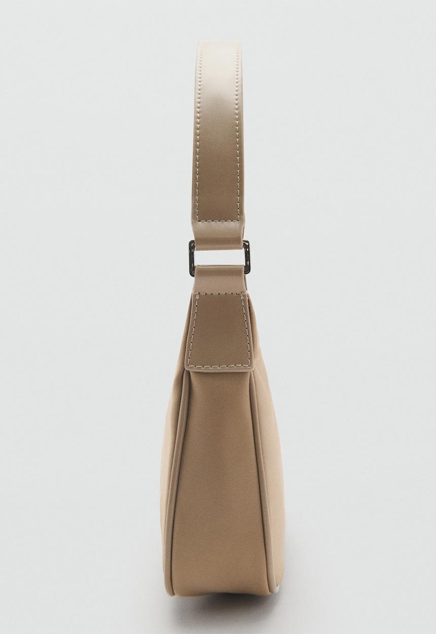 MANGO - Bag m poma - beige