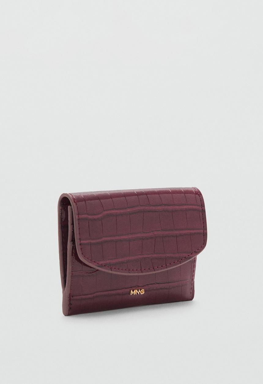 MANGO - Purse m butter - bordeaux