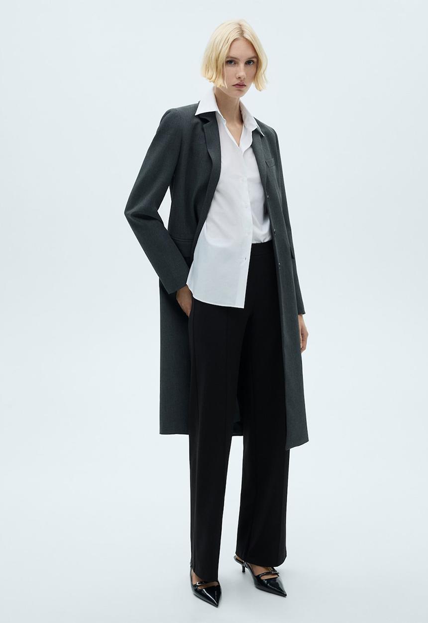 MANGO - Trousers Avaya - Black