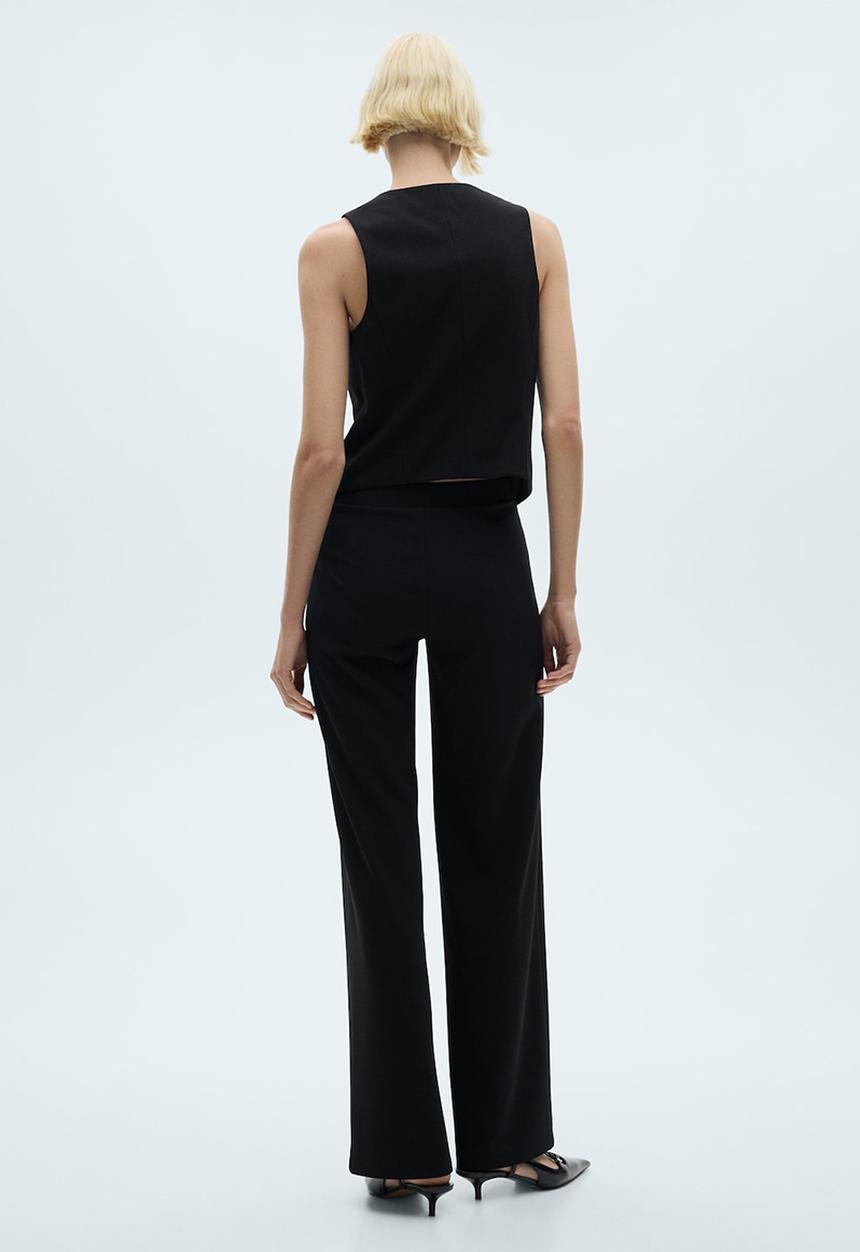 MANGO - Trousers Avaya - Black