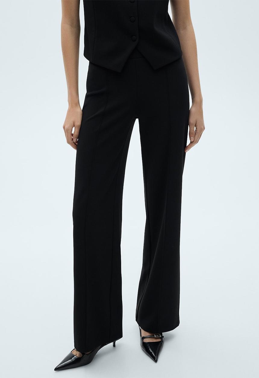 MANGO - Trousers Avaya - Black