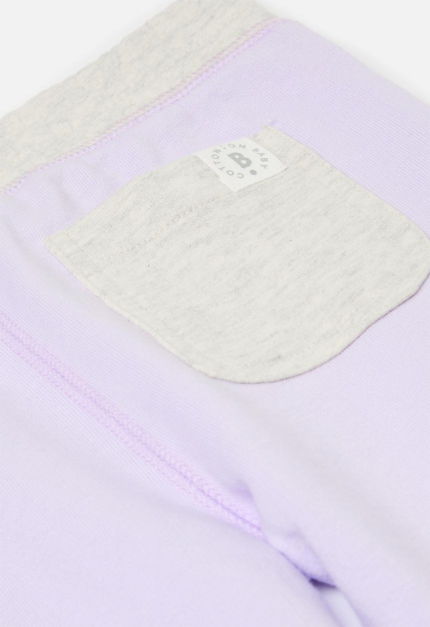 Cotton On - Felix trackpant - vintage lilac/colourblock