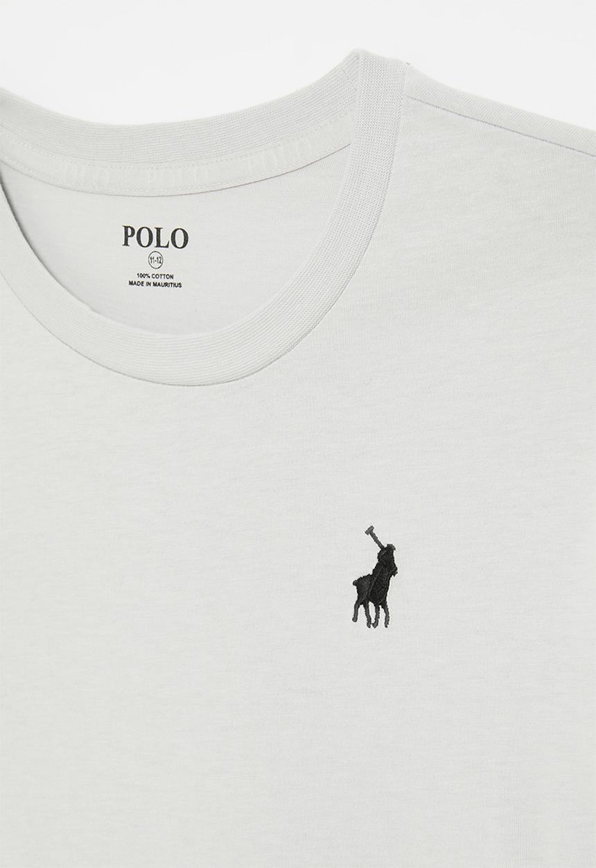 POLO - Boys ashton long sleeve tee - light grey