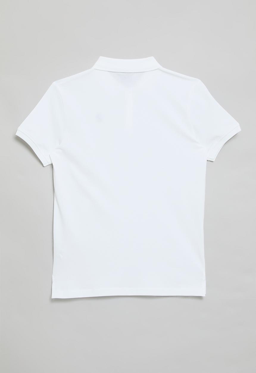 POLO - Girls nina short sleeve golfer - white