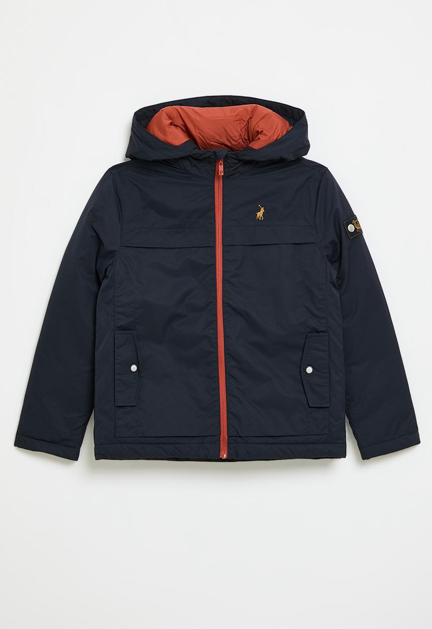POLO - Boys keith hooded jacket - navy