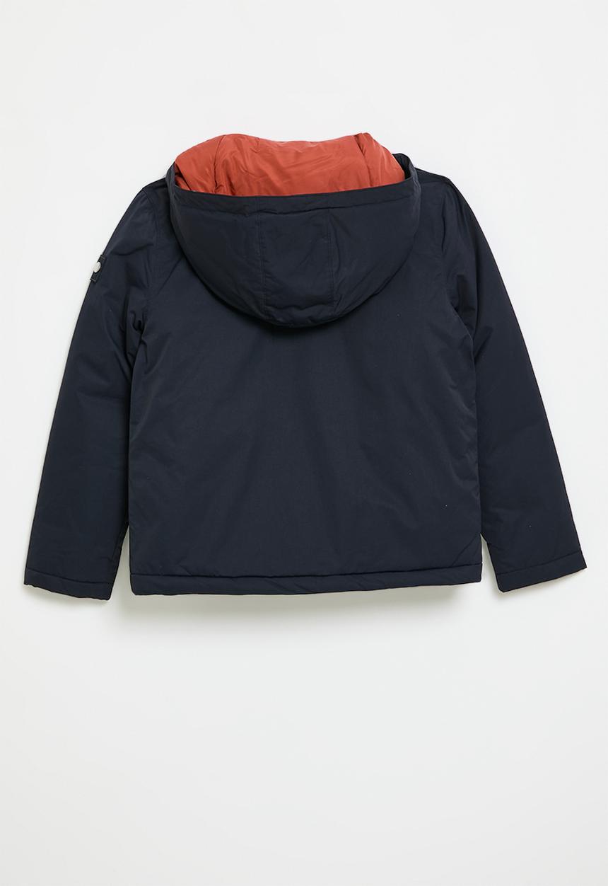 POLO - Boys keith hooded jacket - navy