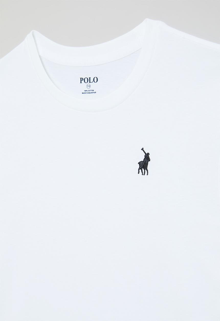 POLO - Boys rick short sleeve tee - white