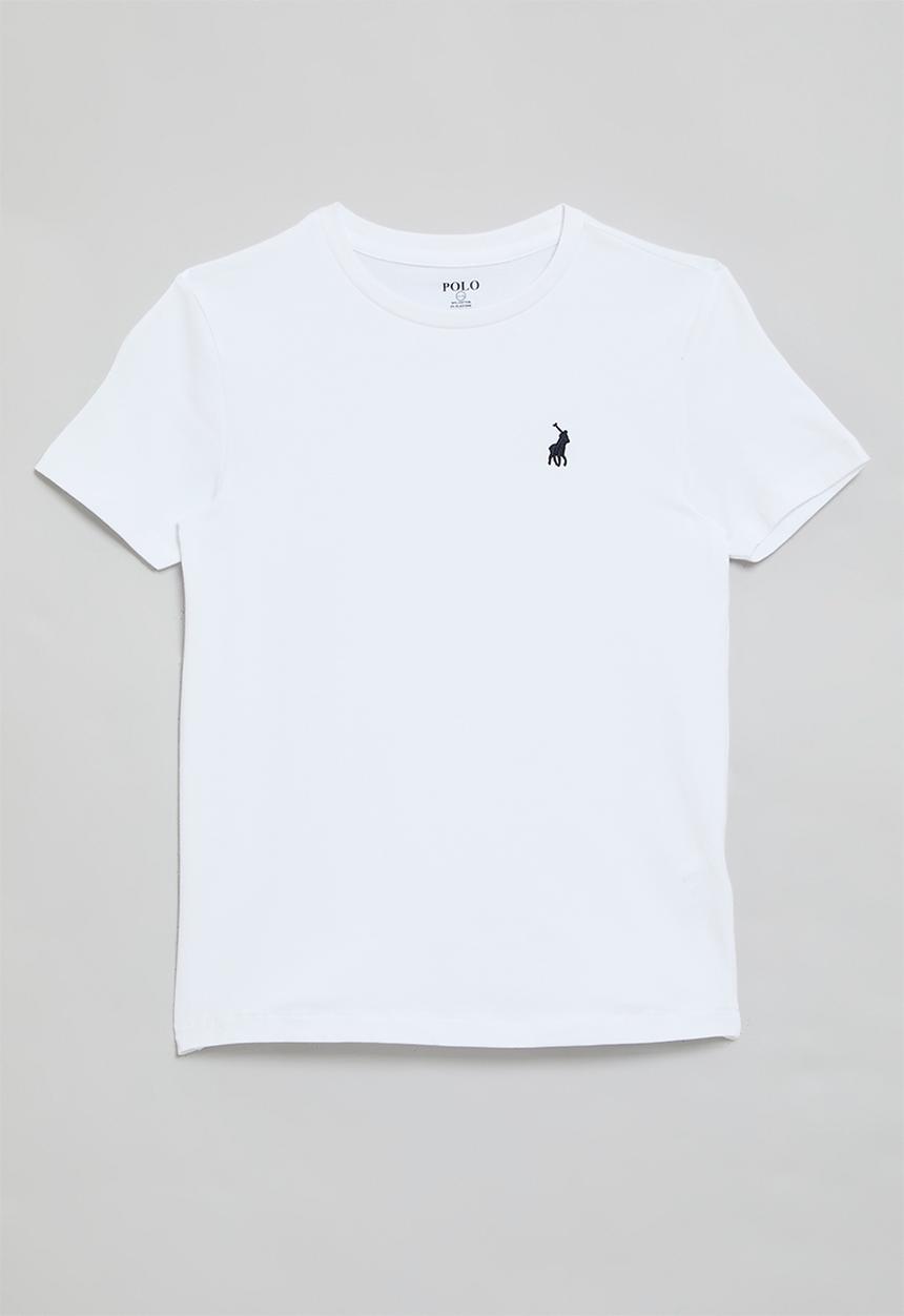 POLO - Girls kelly short sleeve tee - white