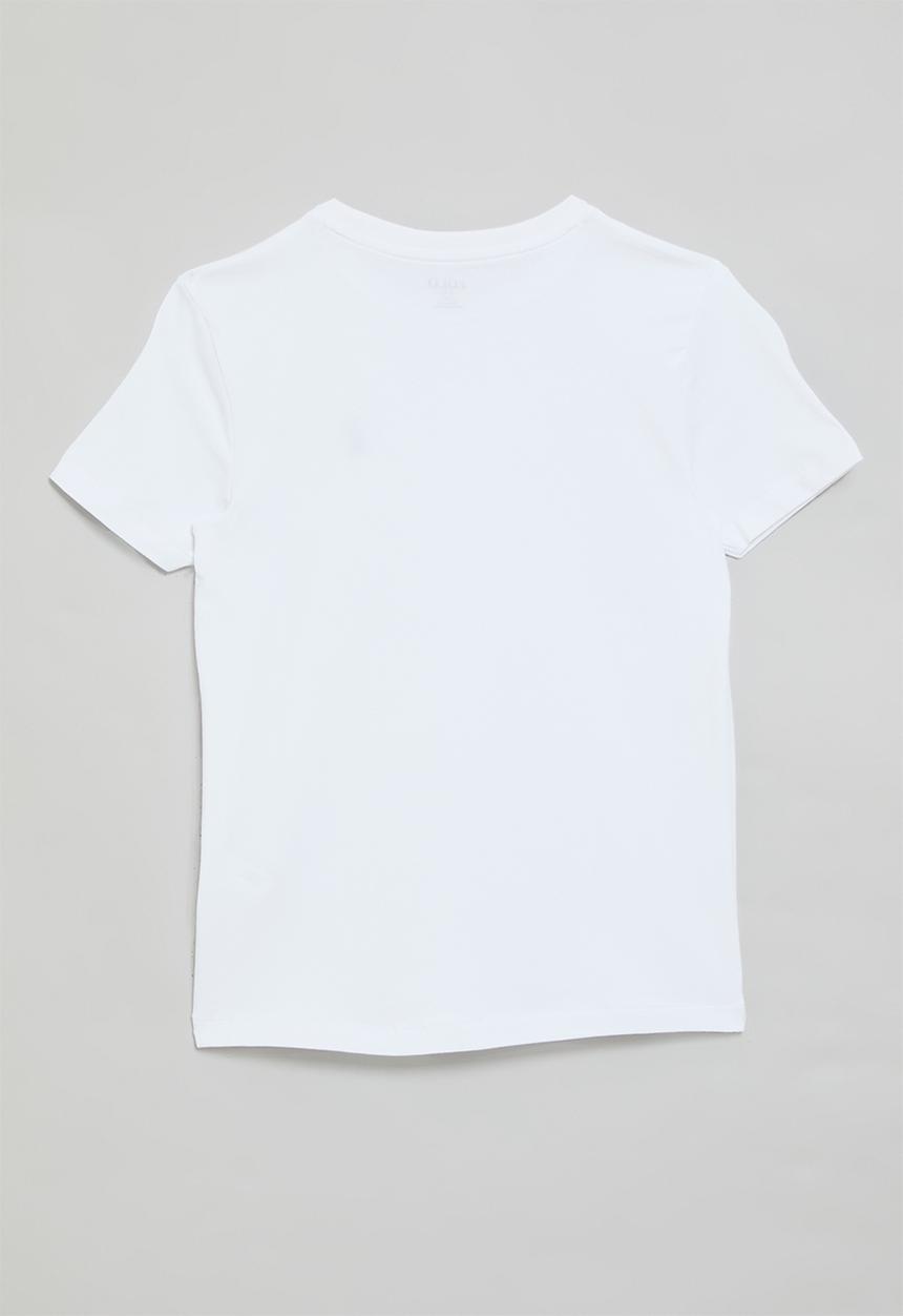 POLO - Girls kelly short sleeve tee - white