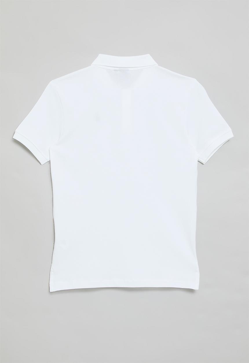 POLO - Boys austin short sleeve golfer - white
