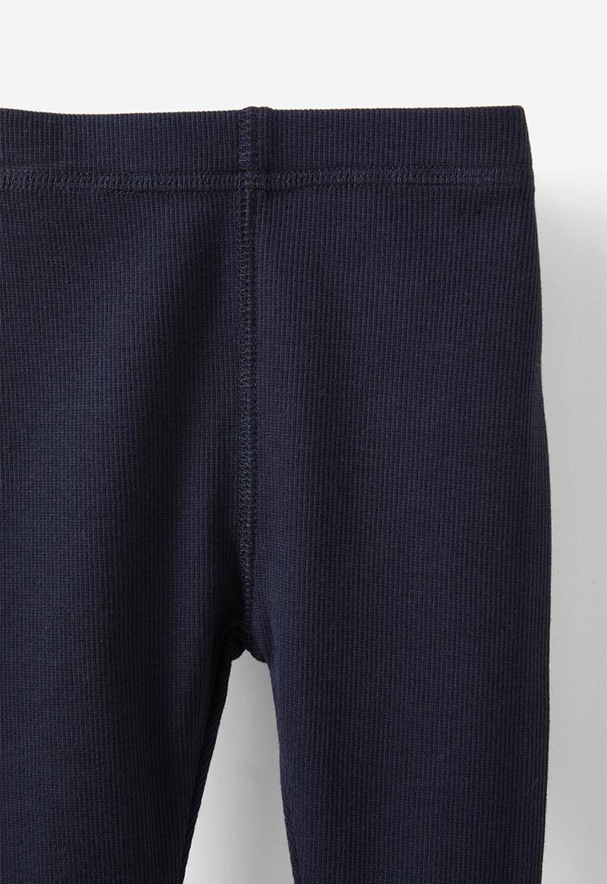 Cotton On - The row rib skinny legging - navy ink