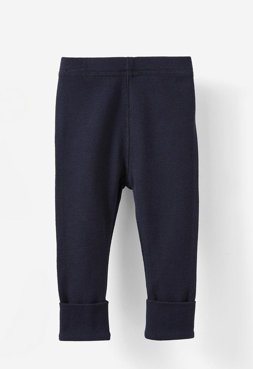 Cotton On - The row rib skinny legging - navy ink