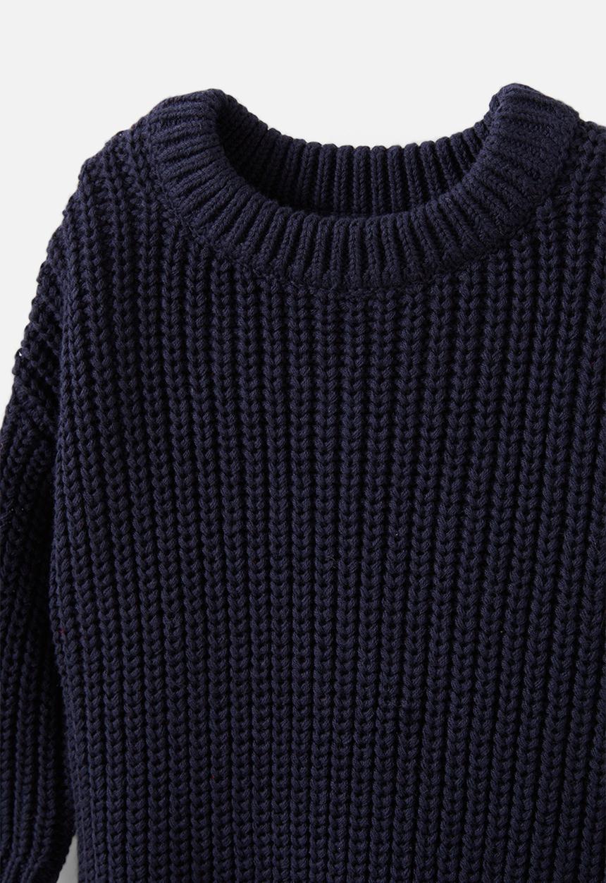 Cotton On - Connor crew neck jumper - navy ink