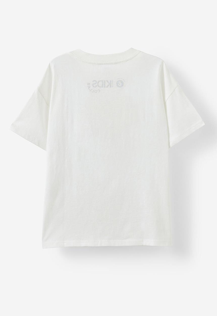 Cotton On - License drop shoulder short sleeve tee - lcn isc happy cherries/vanilla