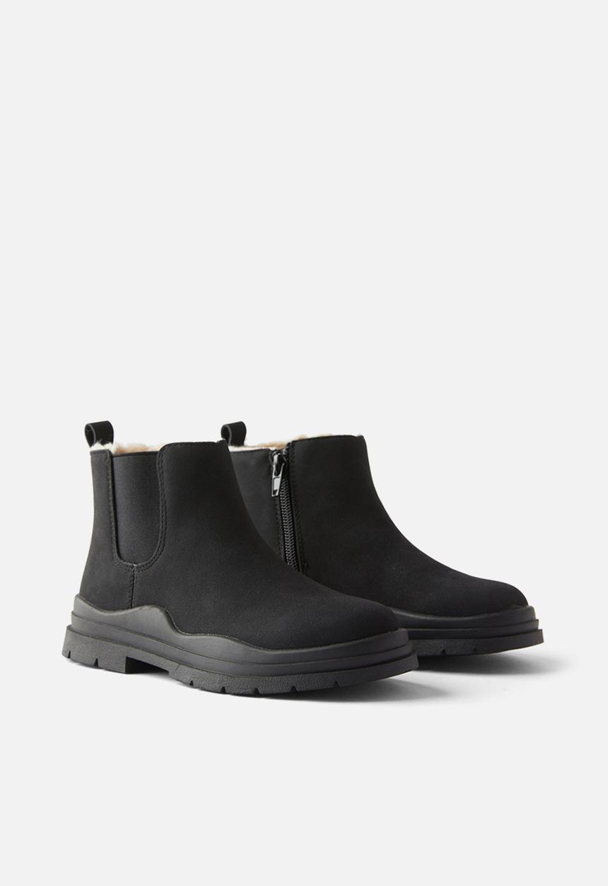 Cotton On - Bobbi lined gusset boot - black