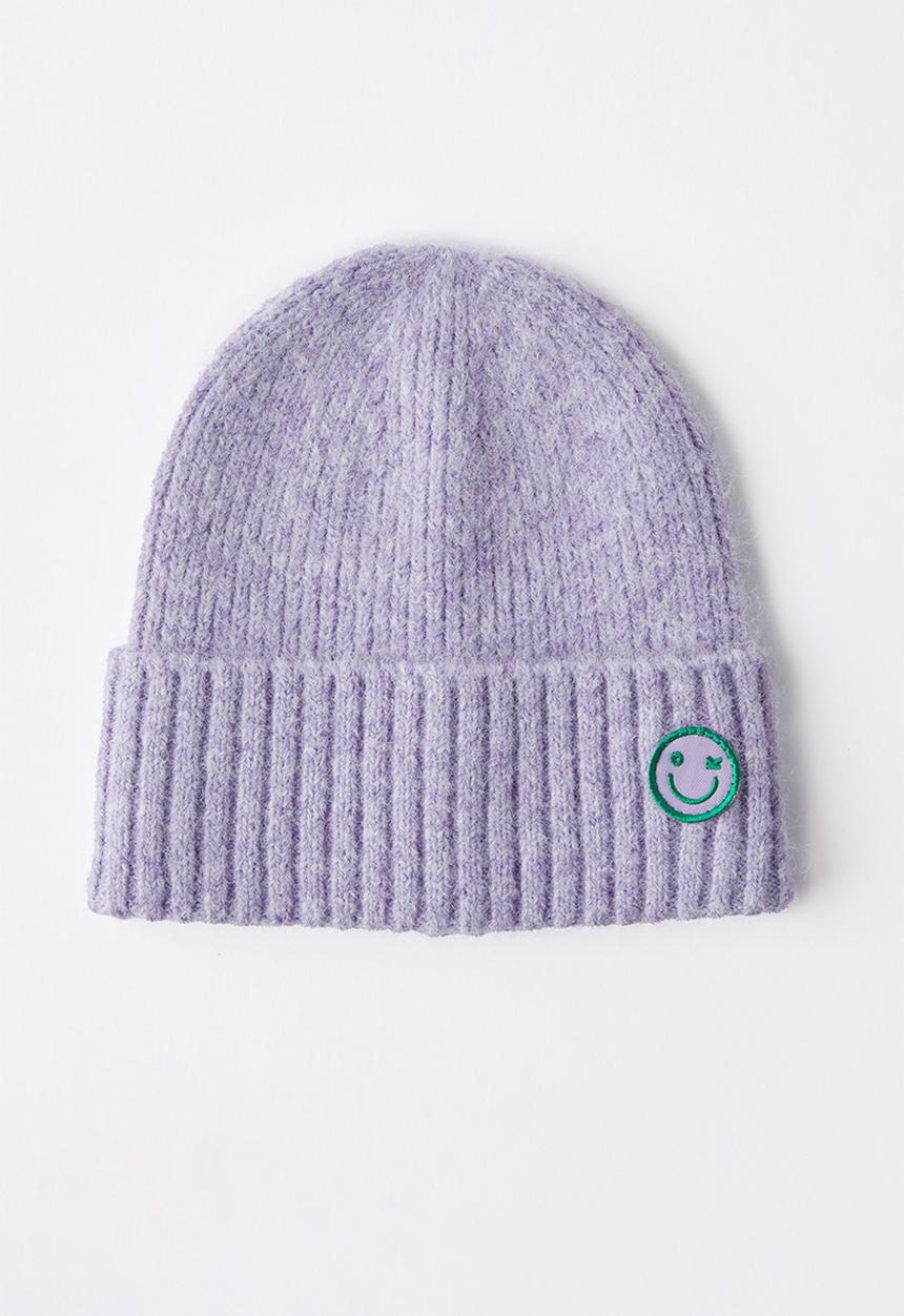 Cotton On - Kids soft marle beanie - lilac mood