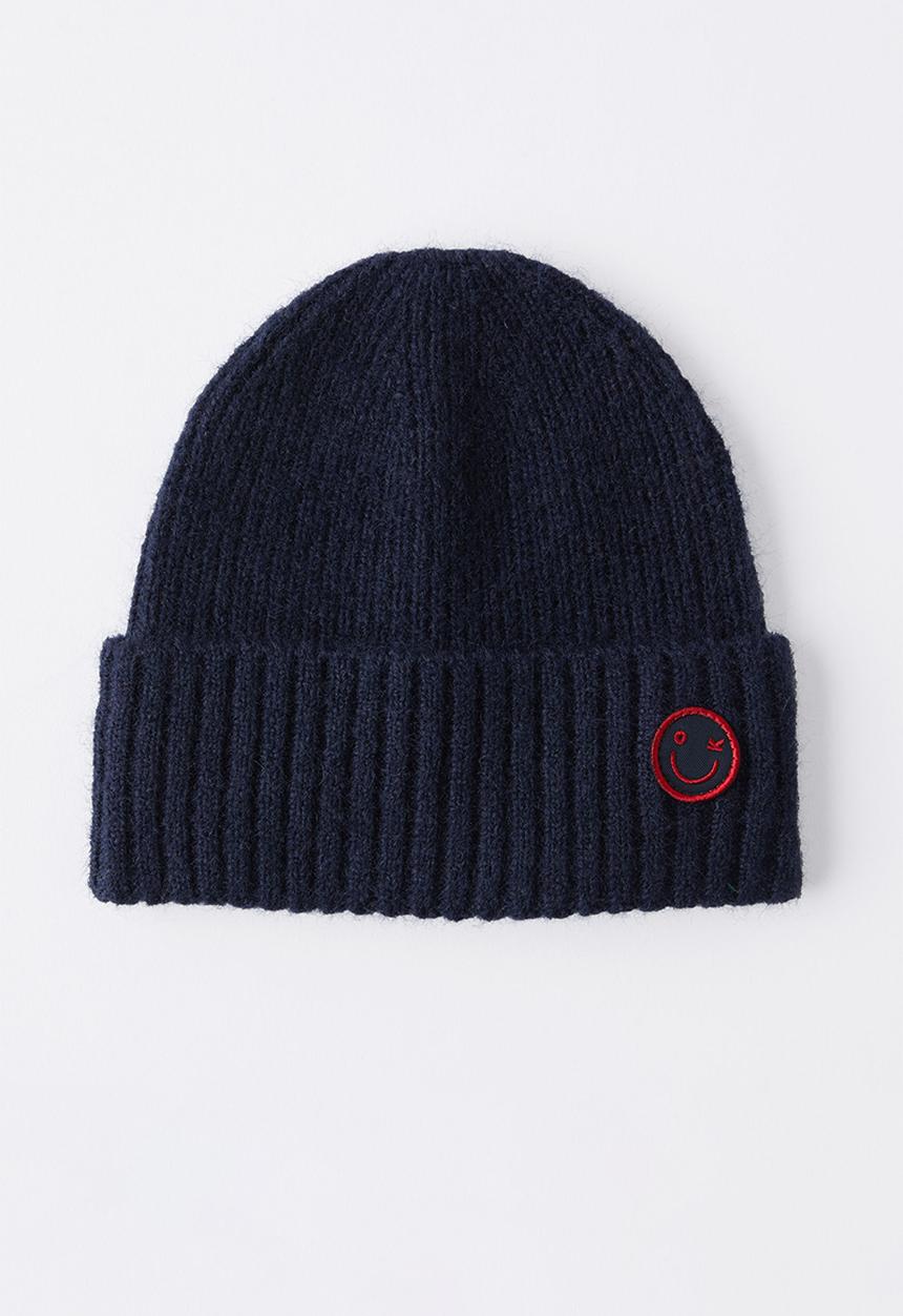 Cotton On - Kids soft marle beanie - squid ink