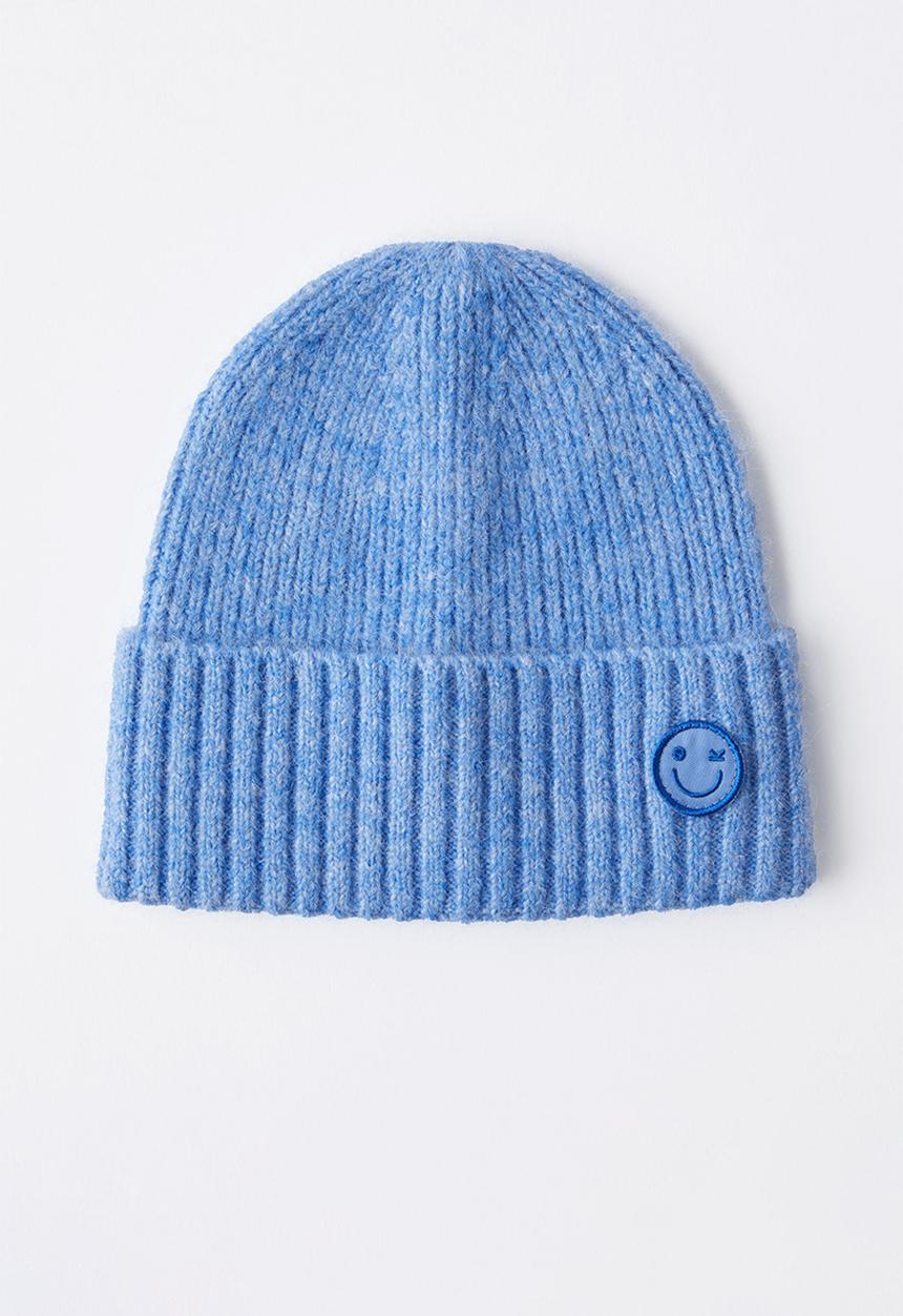 Cotton On - Kids soft marle beanie - dawn blue