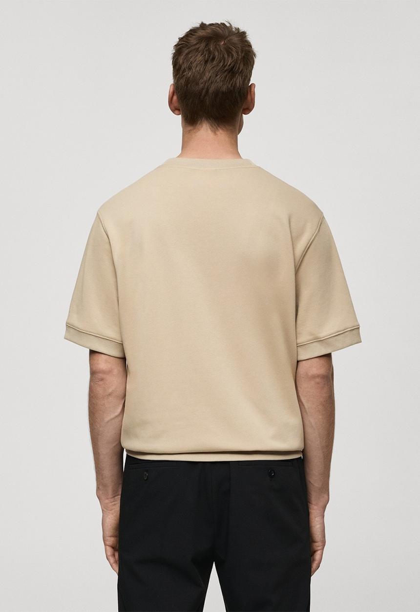 MANGO - Sweatshirt Londonc - Light Beige