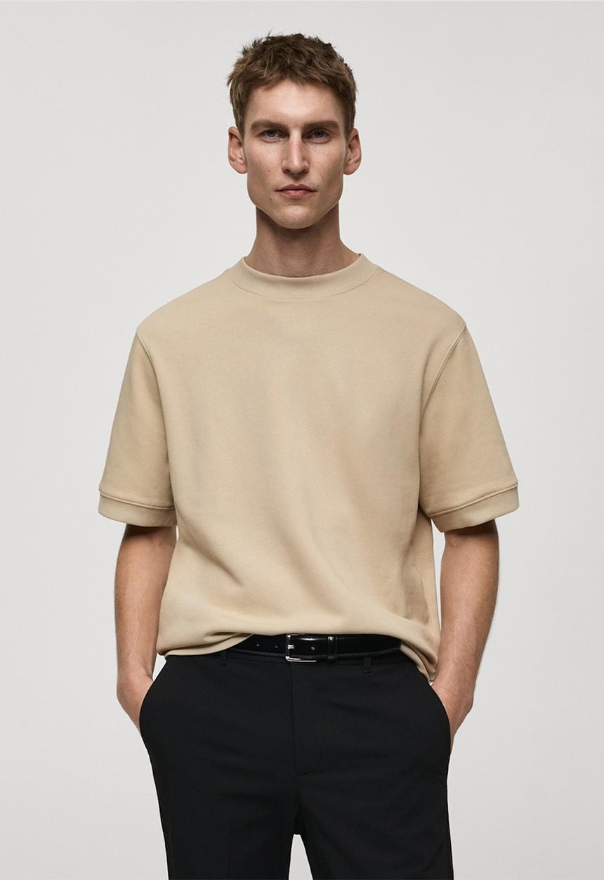 MANGO - Sweatshirt Londonc - Light Beige