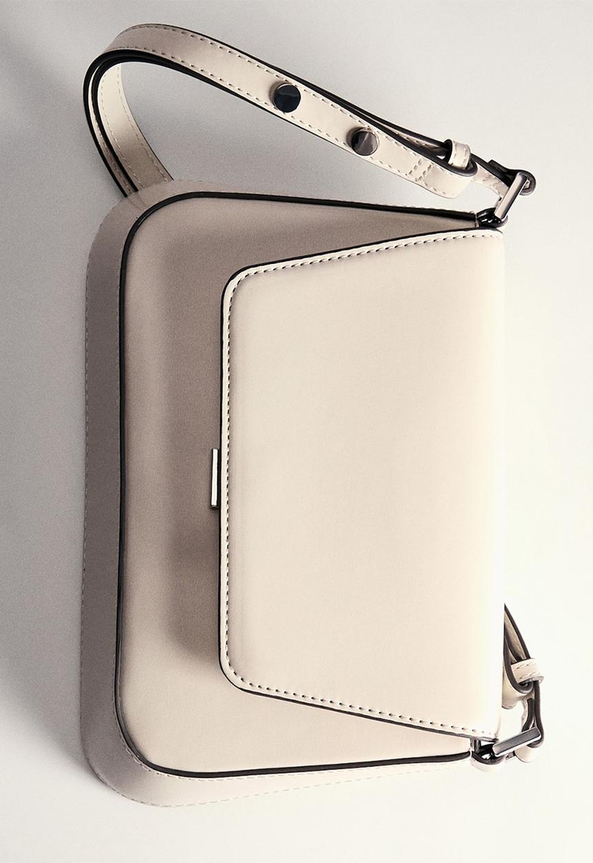 MANGO - Bag m-- degrade - offwhite