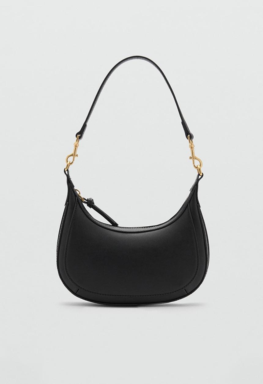 MANGO - Bag mch lake - black