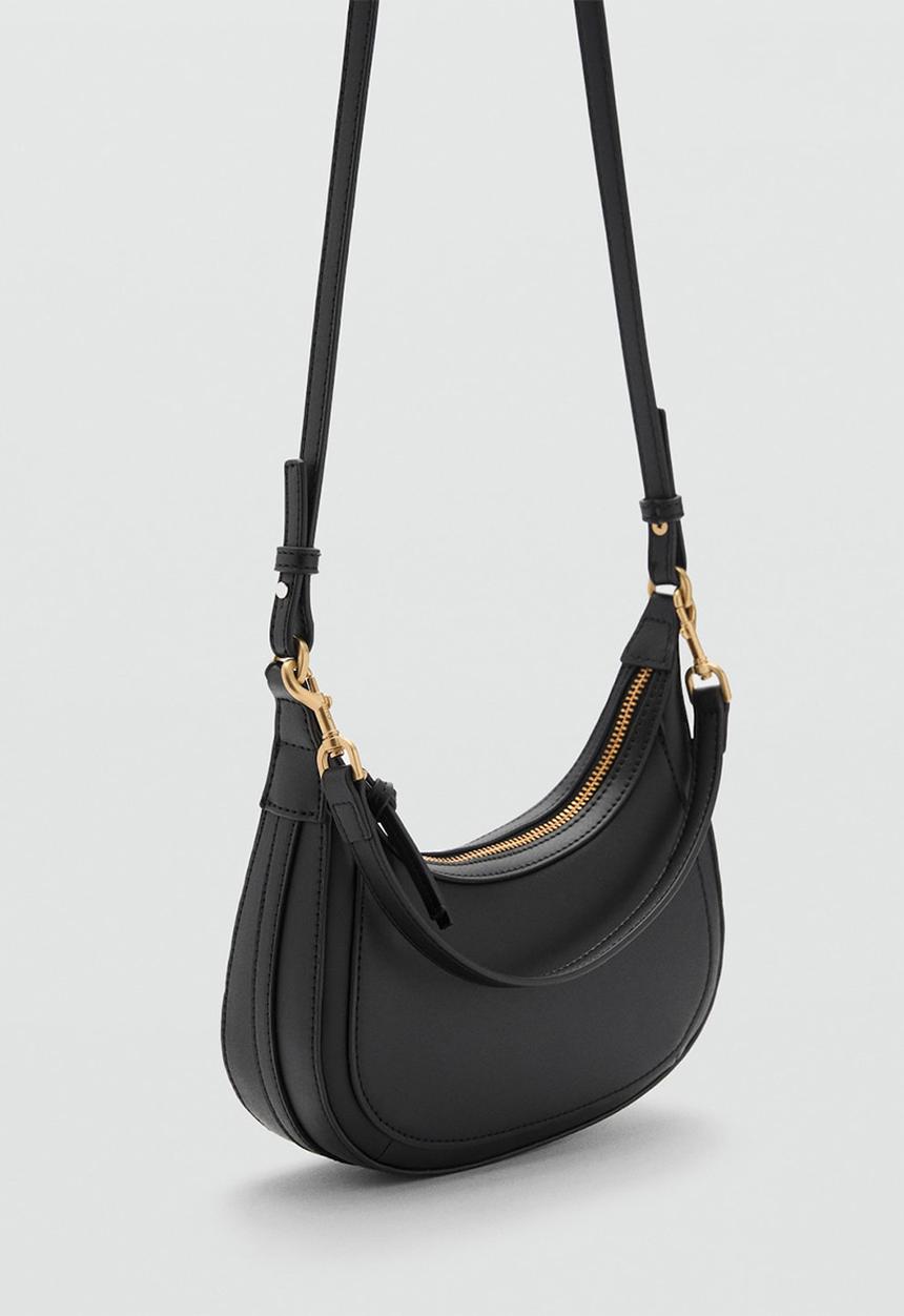 MANGO - Bag mch lake - black