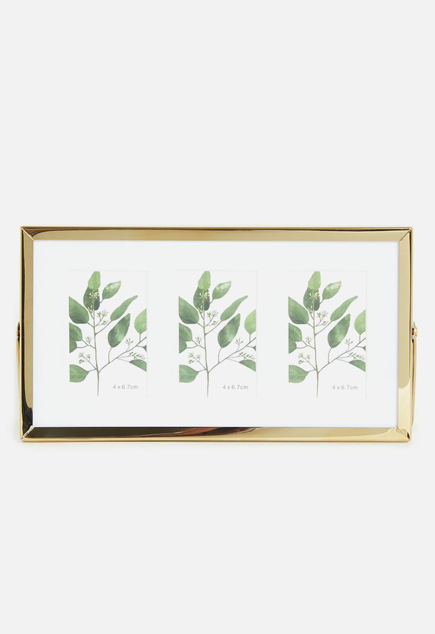 H&S - Metal Photo Frame Gold