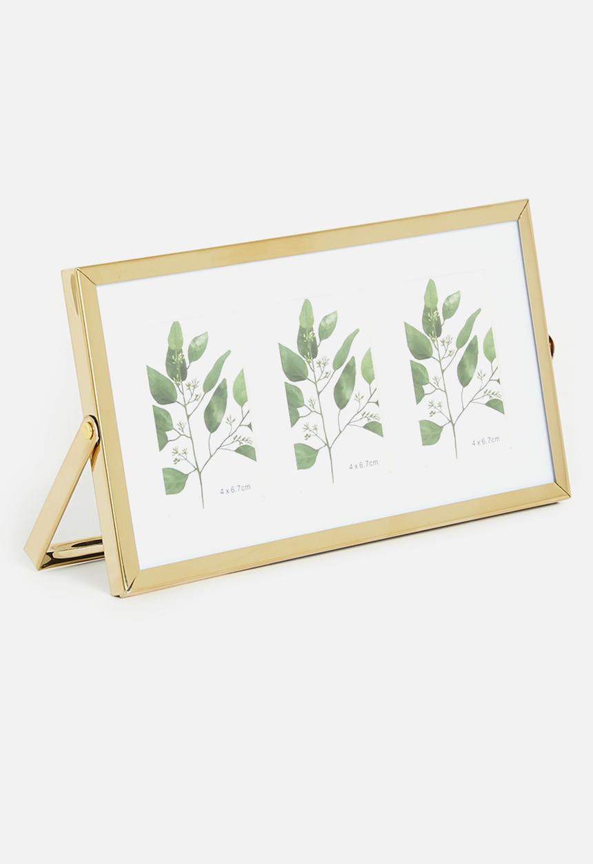 H&S - Metal Photo Frame Gold
