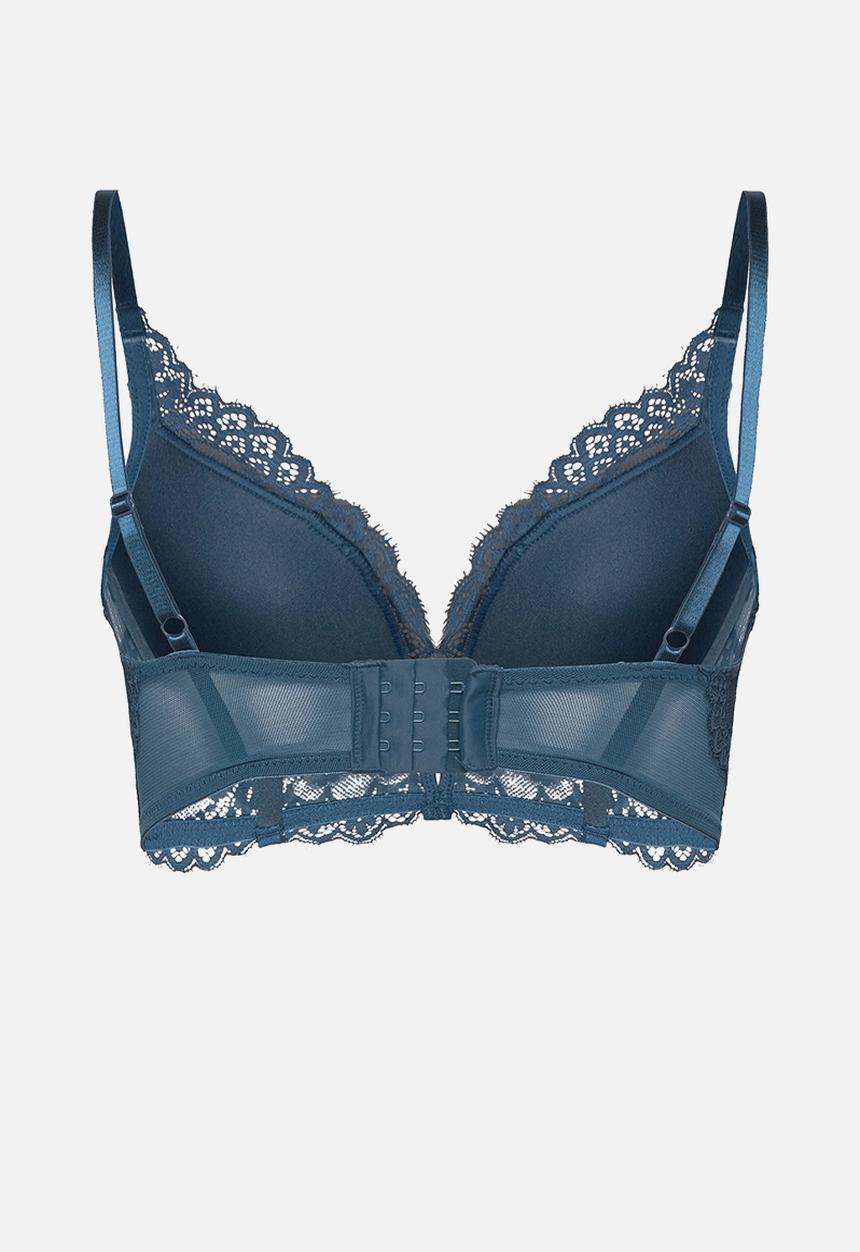 Hunkemoller - Astrid ll bralette - legion blue