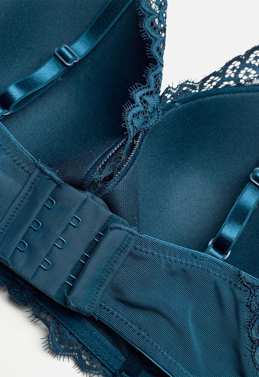 Hunkemoller - Astrid ll bralette - legion blue
